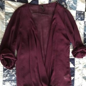 Maroon Blouse - Maurice’s
